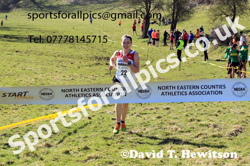 Senior and Masters Womens 2022 North Eastern Cross Country Relays, Farnley Farm, Peterlee.  Photo: David T. Hewitson/Sports for All Pics